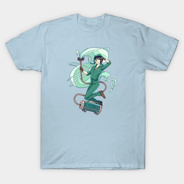 Venti Cleaning Service T-Shirt by Ammosart